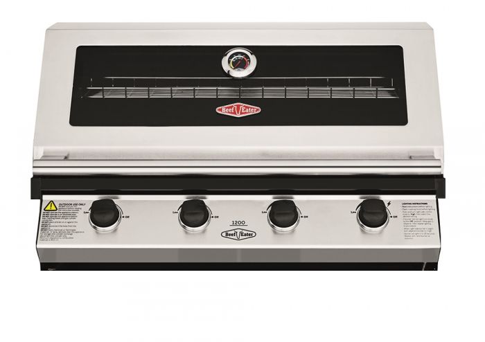 BEEFEATER upotettava 1200S-4 kaasugrilli 