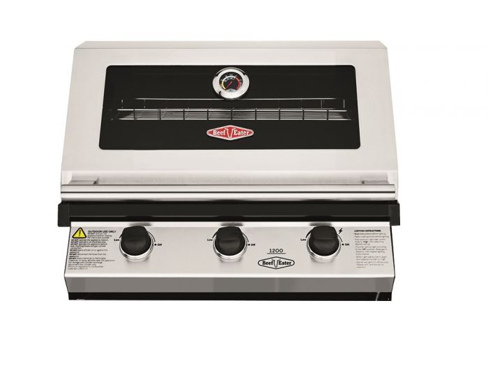 BEEFEATER upotettava 1200S-3 kaasugrilli 