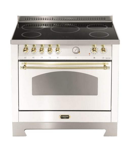LOFRA induktioliesi DOLCEVITA 90 valkoinen/messinki - 1 uuni