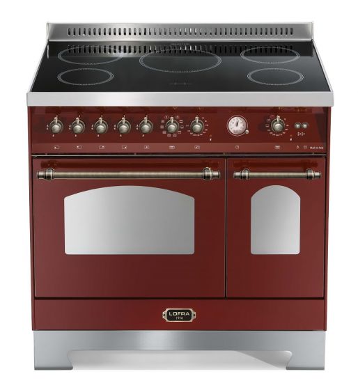 LOFRA induktioliesi DOLCEVITA 90 burgundy/pronssi - 2 uunia