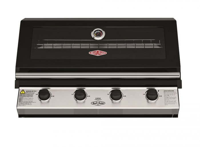 BEEFEATER upotettava 1200E-4 kaasugrilli 