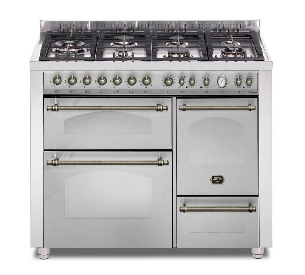 LOFRA kaasuliesi 110 DOLCEVITA 3-uunia rst/pronssi