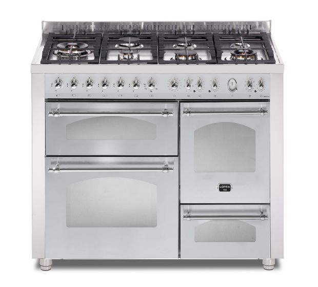 LOFRA kaasuliesi 110 DOLCEVITA 3-uunia rst/kromi