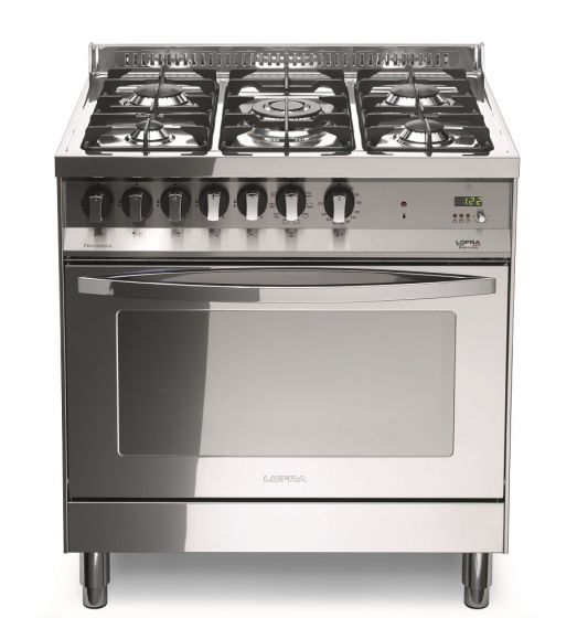 LOFRA kaasuliesi 80 RAINBOW sähköuunilla, rst