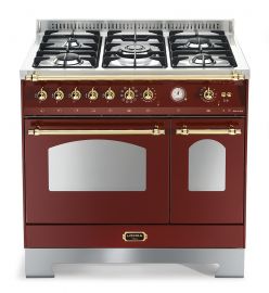 Lofra Dolce Vita kaasuliesi kahdella sähköuunilla 90 cm